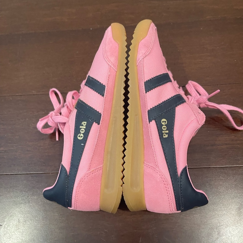 nwot nwob gola tornado Women's Pink/navy blue Sneakers 7 - Picture 9 of 12